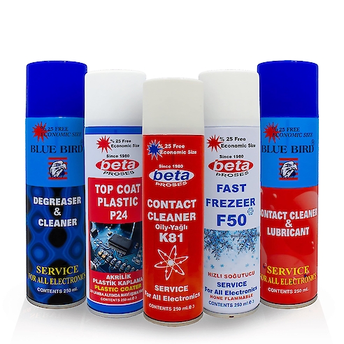 Elektronik Bakım ve Koruma Kimyasalları