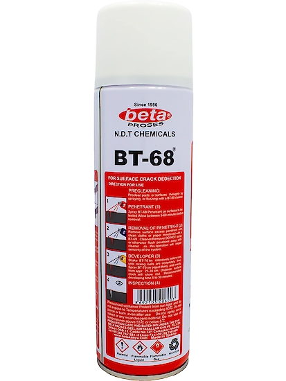 BT - 68 Penetrant Spray (Kontrast Kırmızı) 500ml