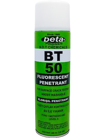 BT - 50 Fluorescent Penetrant Sprey 500ml