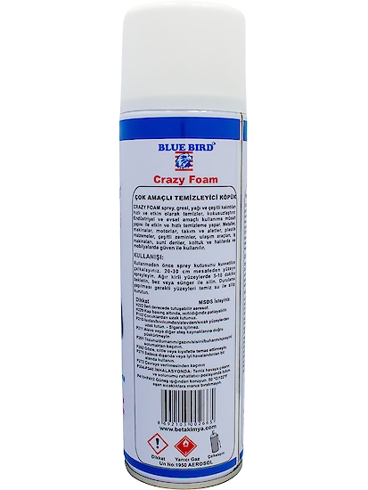 Blue Bird Crazy Foam Spray 500ml
