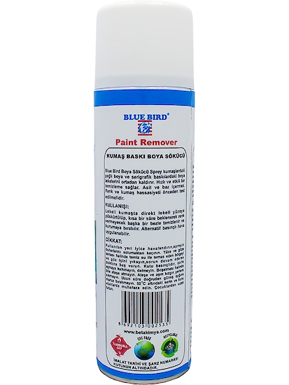 Blue Bird Paint Remover Spray 500ml