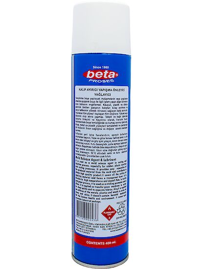 Beta Silikonsuz Kalıp Ayırıcı - 2 400ml