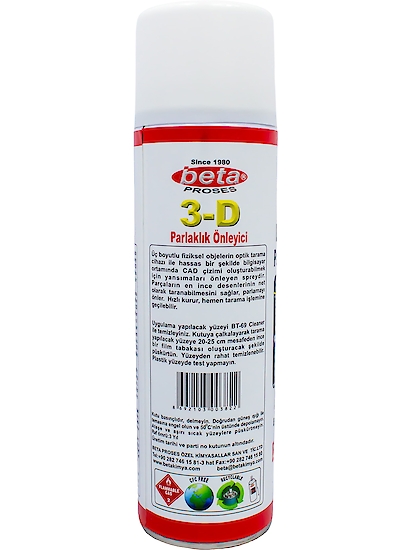 Beta 3D Lazer Tarama 500ml