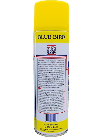 Blue Bird Silicone Spray 500ml