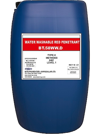BT - 58 WWD. Penetrant Likit